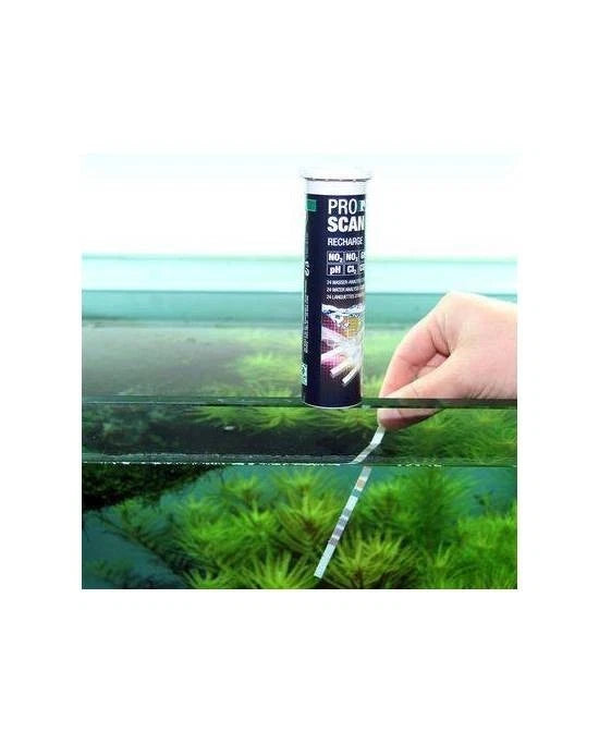 JBL ProScan Recharge - 24 Bandelettes Analyse Eau Smartphone - Aquarium Bassin
