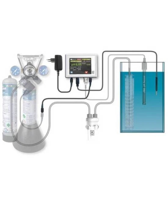 JBL Proflora CO2 Control | Ordinateur de Contrôle pH et CO2 pour Aquarium