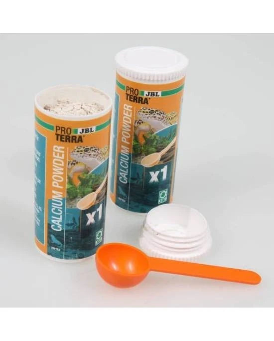 JBL Proterra Calcium Powder 2x25ml | Calcium fin pour Reptiles et Tortues