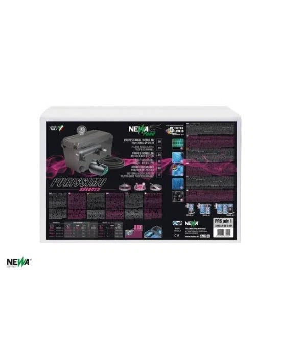 Kit Filtre Newa Purissimo Advance 1 + UVC 7W + Pompe Cascata 2300 - Bassin Neuf