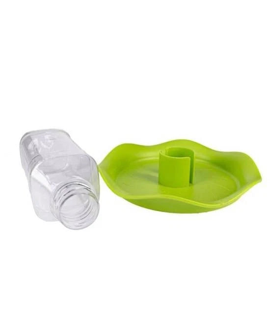 Plastic Dish Green M Reptiles Planet 10x5x1.1 cm Gamelle Mangeoire Terrarium