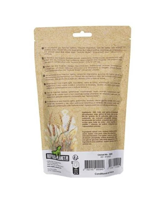 Reptiles Planet Cricket Mix 500ml - Aliment Complet pour Grillons et Insectes