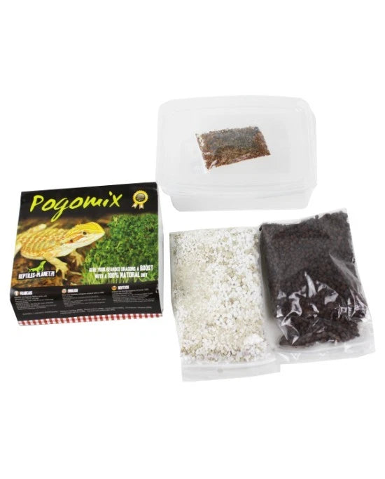 Reptiles Planet Pogomix - Kit de Graines à Germer - Aliment Frais pour Reptiles