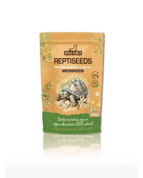 Reptiles Planet Reptiseeds 100g - Graines à Germer pour Reptiles Herbivores