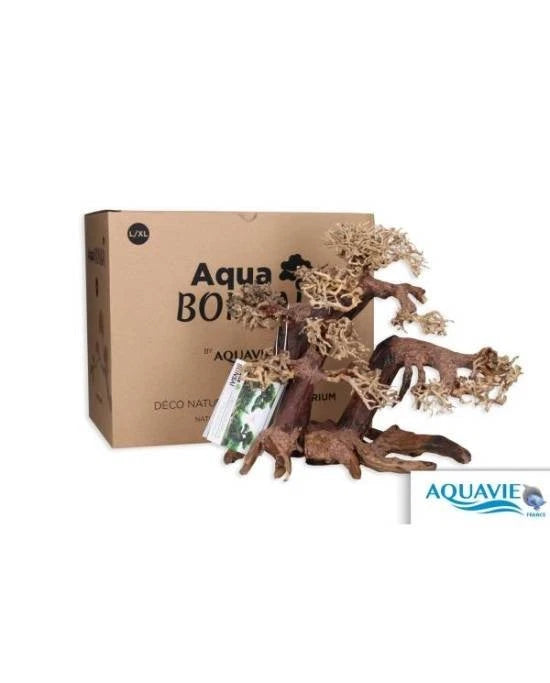 aquavie aqua bonsai nature l xl 30x20x25 cm decor naturel aquarium aquascaping