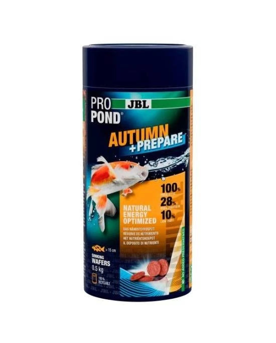JBL ProPond Autumn + Prepare - Aliment Transition Hiver - 1L / 0,5kg