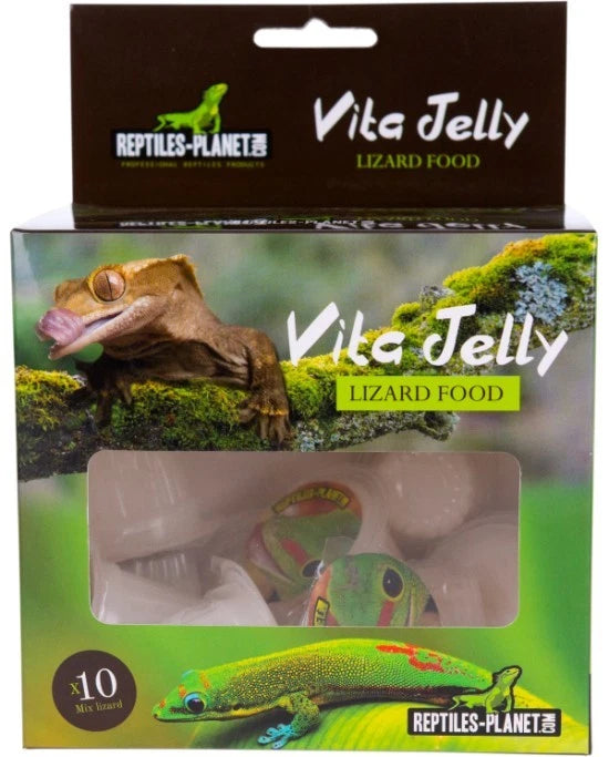 Reptiles Planet Vita Jelly Vitamin | 10 Goblets de Gelée Vitaminée pour Lézards