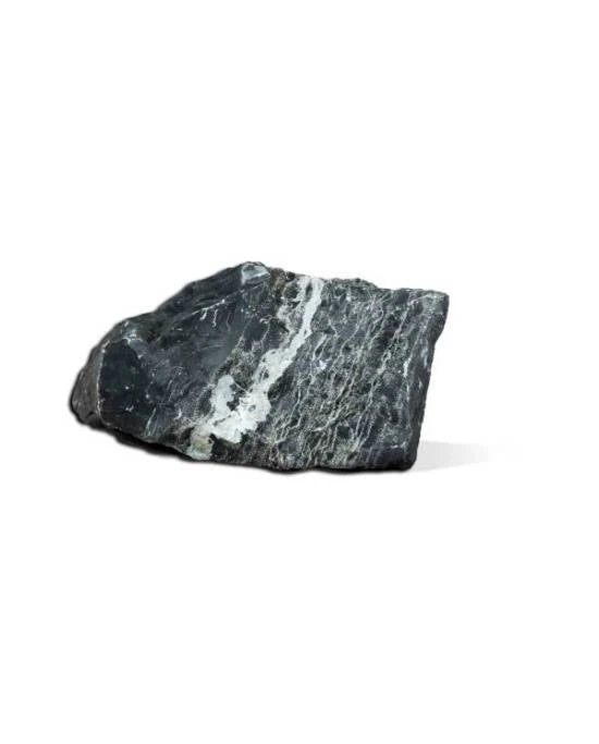 Pierre Aquavie Noire Multiwhite M 18cm Décoration Naturelle Aquarium