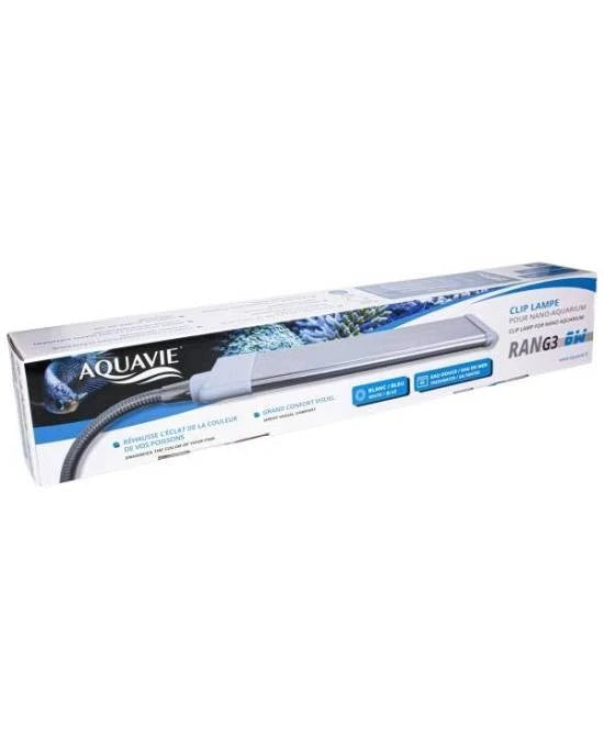 Lampe LED Aquavie Lumivie G3 RAN06 Blanc/Bleu 6W pour nano aquarium