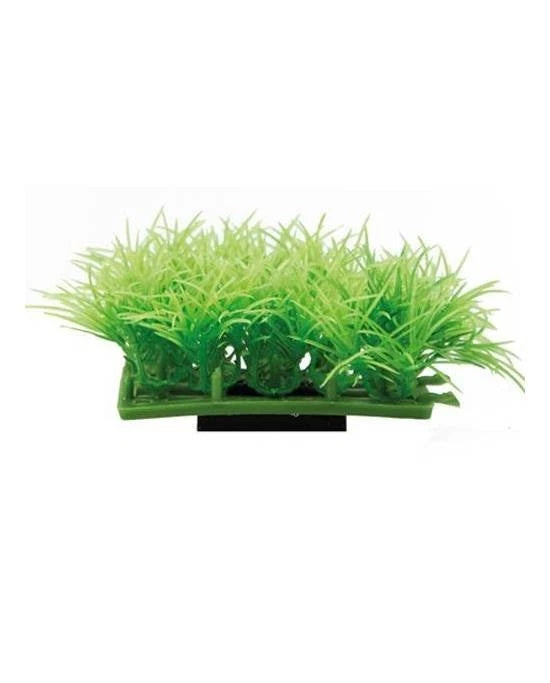 Hobby Plant Pad 2 - 7x4,5x4 cm - Plante Artificielle pour Aquarium & Nano