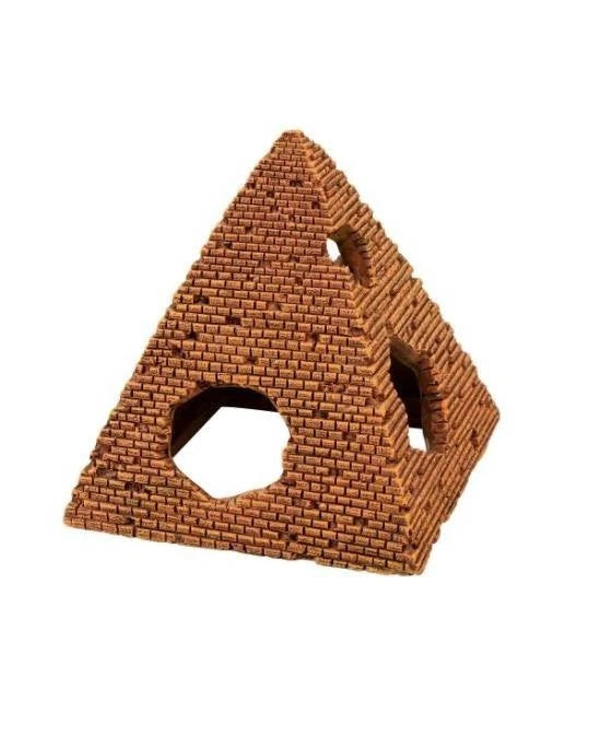 Décoration Aquarium Egypte Pyramide 10 Aquavie Résine Zen 10 x 10 x 10,5 cm