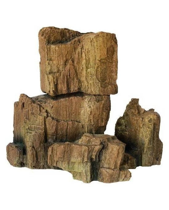 Décor Aquarium Hobby Fossil Rock 3 - 19x10x17 cm - Roche Naturelle Artificielle