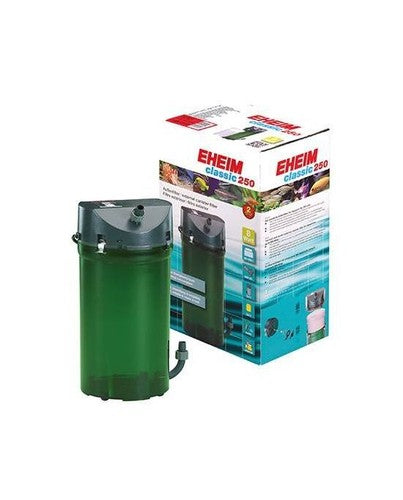EHEIM Classic 250 Filtre Aquarium 250L avec Masses Filtrantes et Robinets 2213