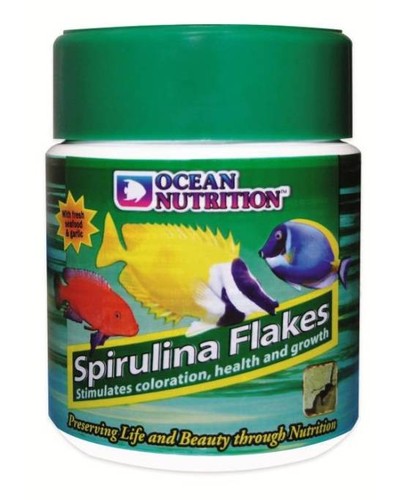 Ocean Nutrition Spirulina Flakes 70g - Flocons Vitalité & Santé