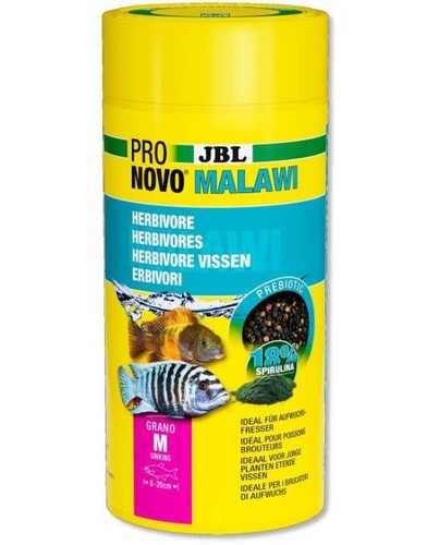 JBL Pronovo Malawi Grano M – Nutrition Prébiotique Premium 1L