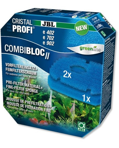 JBL CombiBloc II Mousses Préfiltration pour CristalProfi e402 e702 e902 Filtre