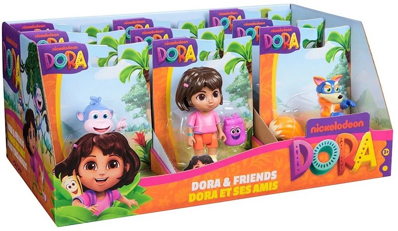 Figurine Dora l'Exploratrice et ses Amis Assortis 9,5x12cm