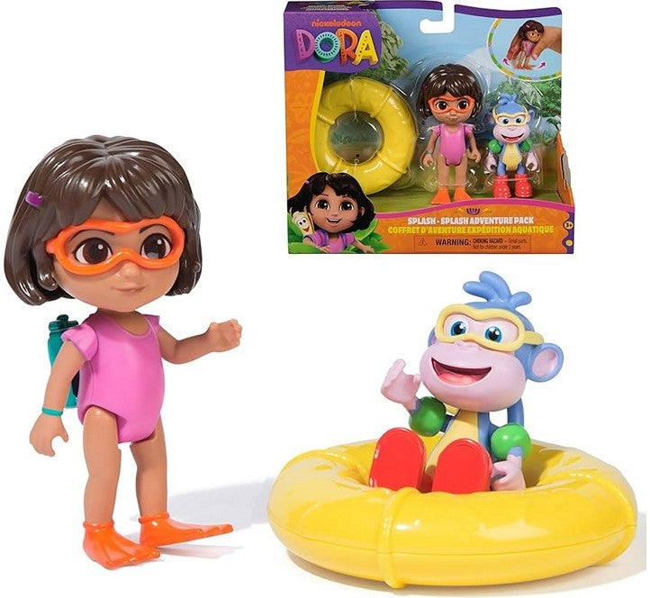 Coffret Dora l'Exploratrice Splash-Splash Aventure 15x18cm